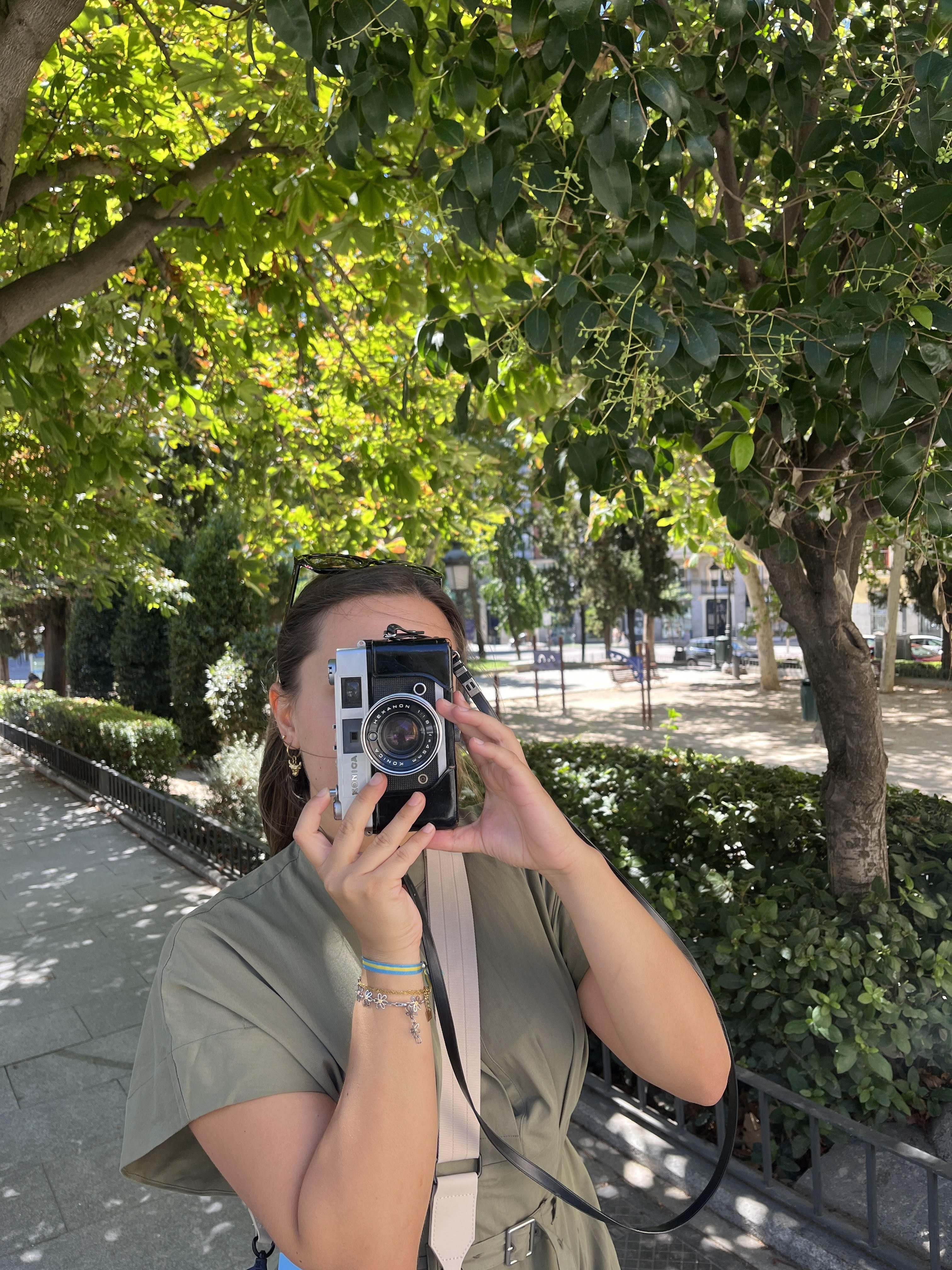 Julia Álvarez enjoying photography, one of her creative hobbies outside her role at URSA