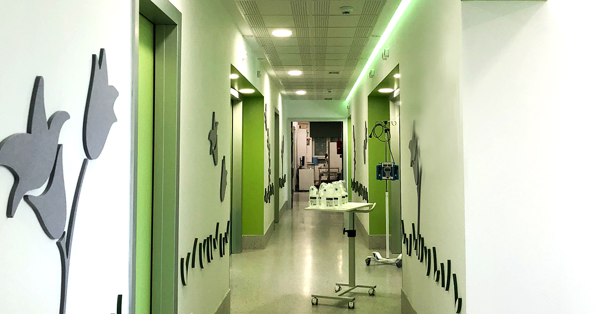 Charitable rehabilitation at the Niño Jesús Hospital in Spain