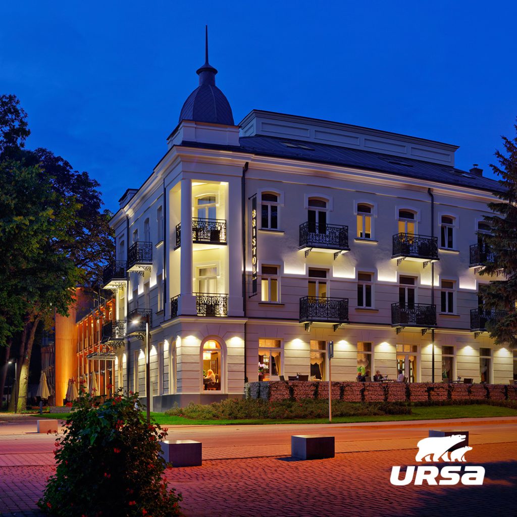 URSA Air ducts in the new Bristol Hotel-SPA (Poland)